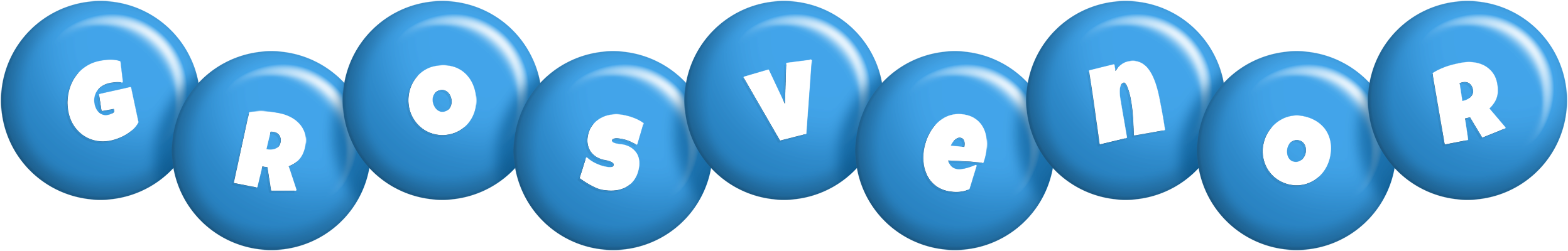 Grosvenor candy-blue logo