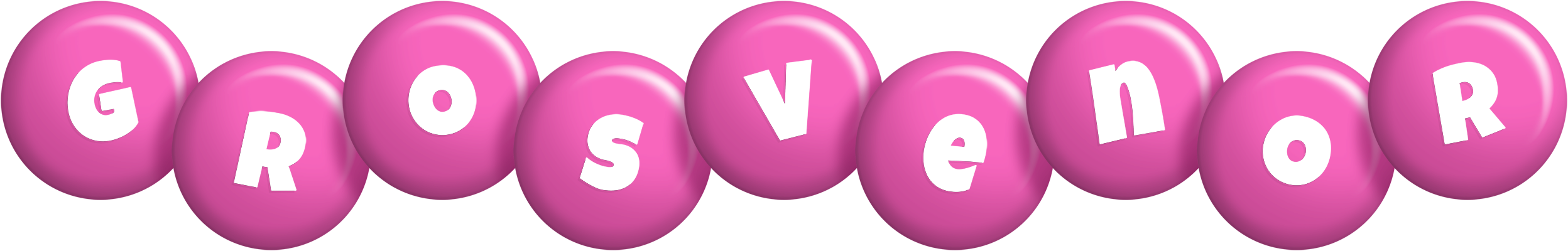 Grosvenor candy-pink logo