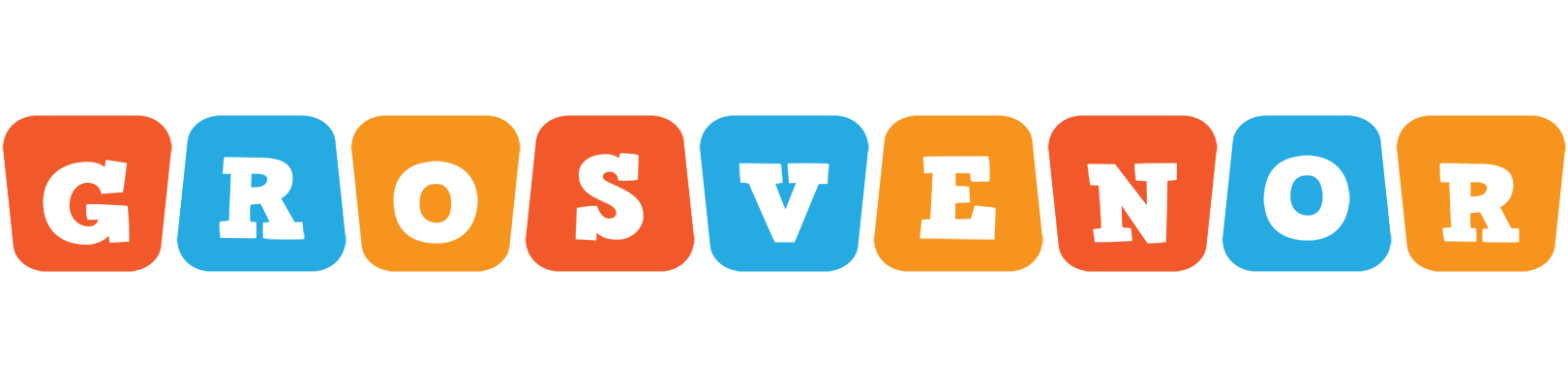 Grosvenor comics logo