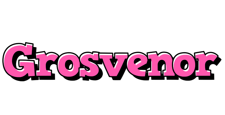 Grosvenor girlish logo