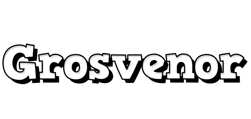 Grosvenor snowing logo