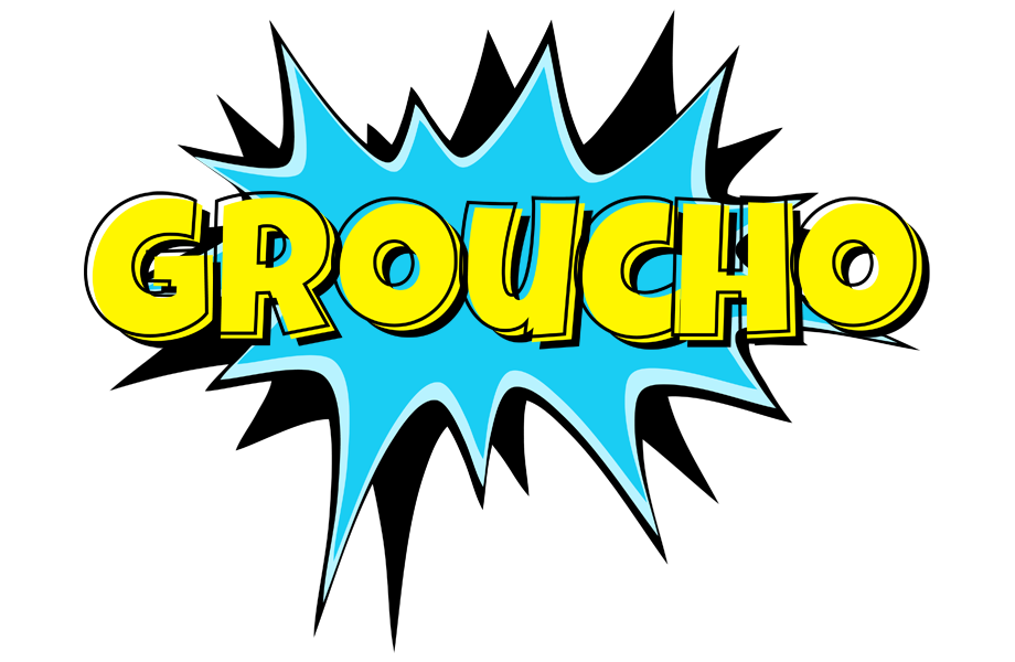 Groucho amazing logo