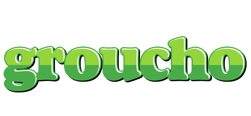 Groucho apple logo
