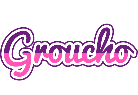 Groucho cheerful logo