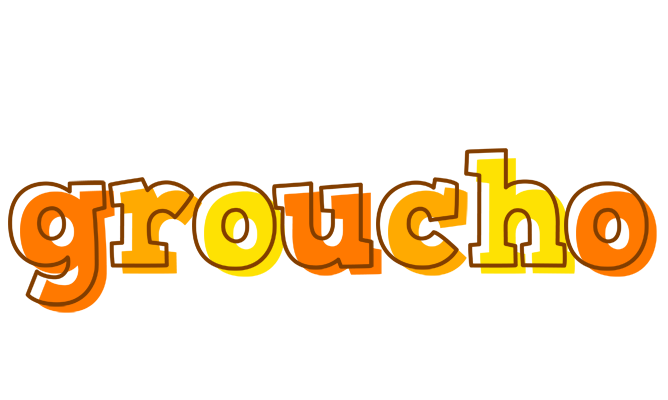 Groucho desert logo