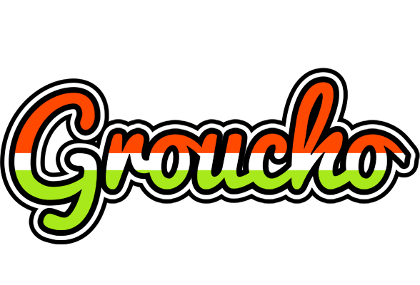 Groucho exotic logo