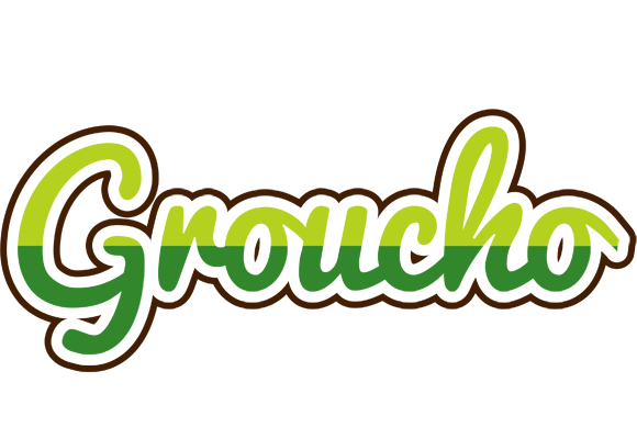 Groucho golfing logo