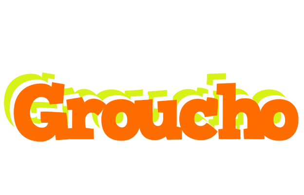 Groucho healthy logo