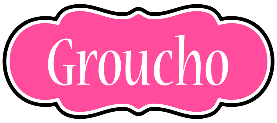 Groucho invitation logo