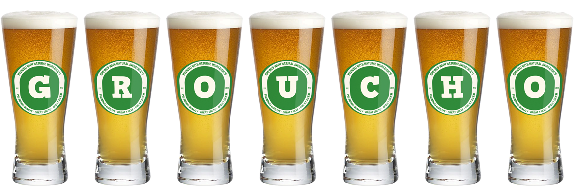 Groucho lager logo