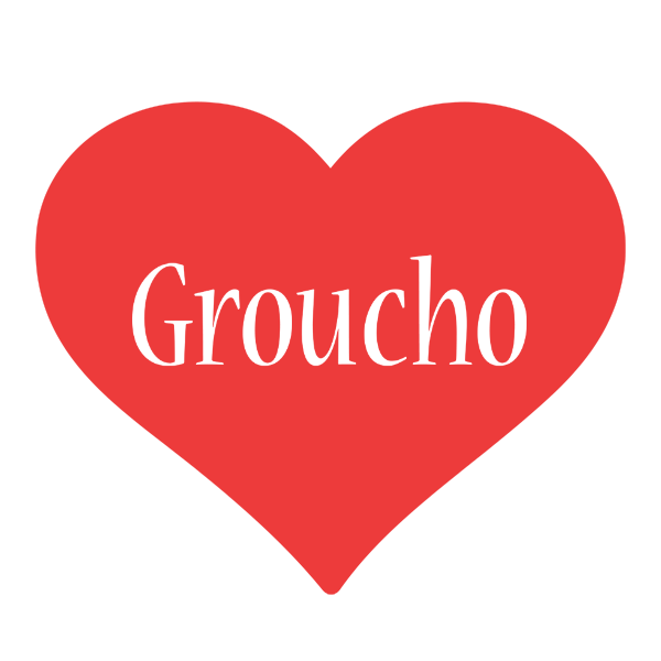 Groucho love logo