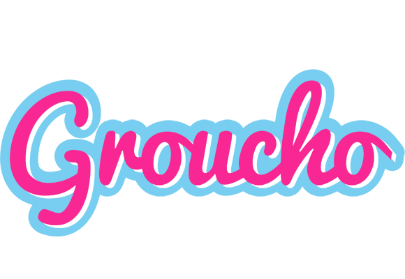 Groucho popstar logo