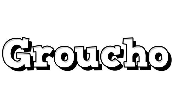 Groucho snowing logo