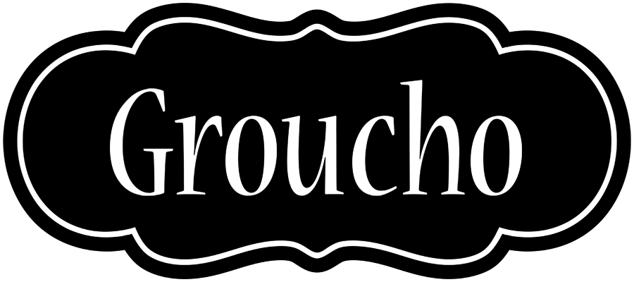 Groucho welcome logo