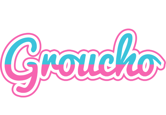 Groucho woman logo