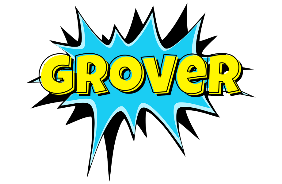 Grover amazing logo