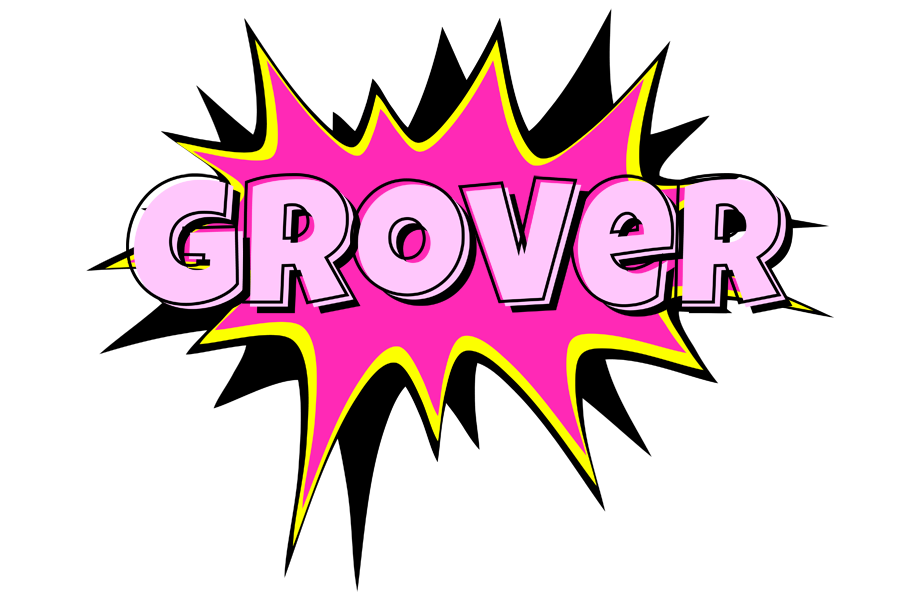 Grover badabing logo