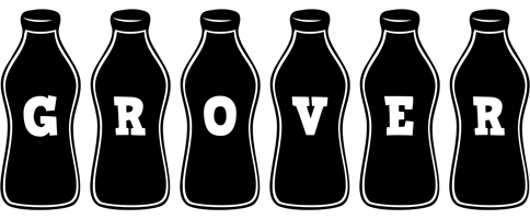 Grover bottle logo