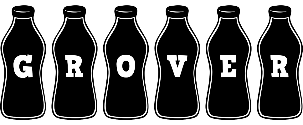 Grover bottle logo