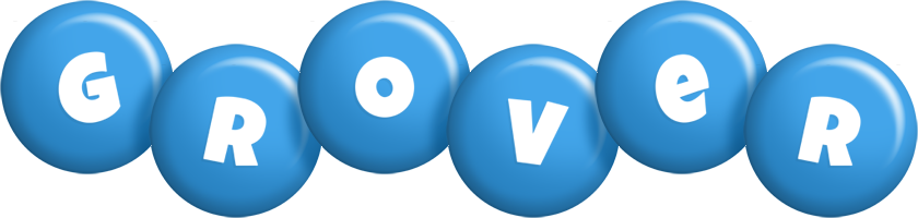 Grover candy-blue logo