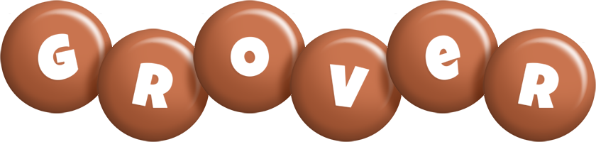 Grover candy-brown logo