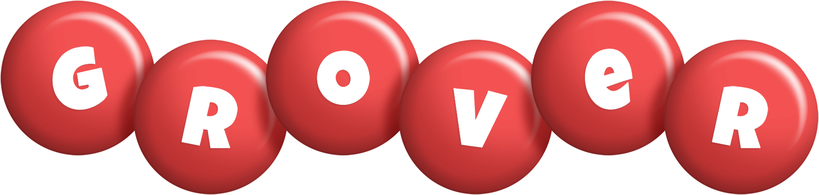 Grover candy-red logo