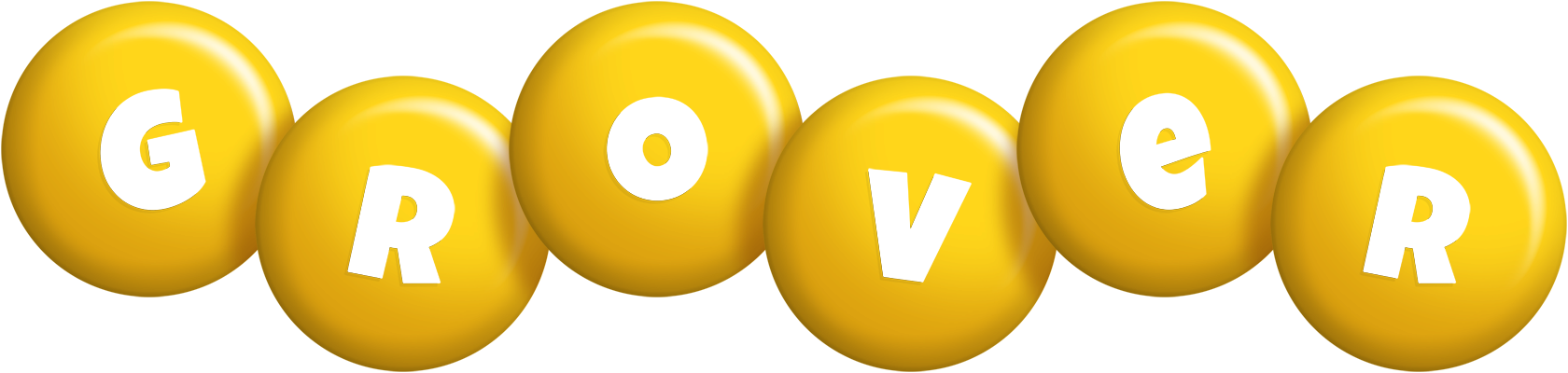 Grover candy-yellow logo