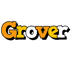 Grover cartoon logo