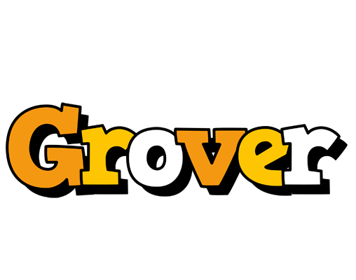 Grover cartoon logo