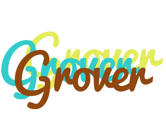 Grover cupcake logo