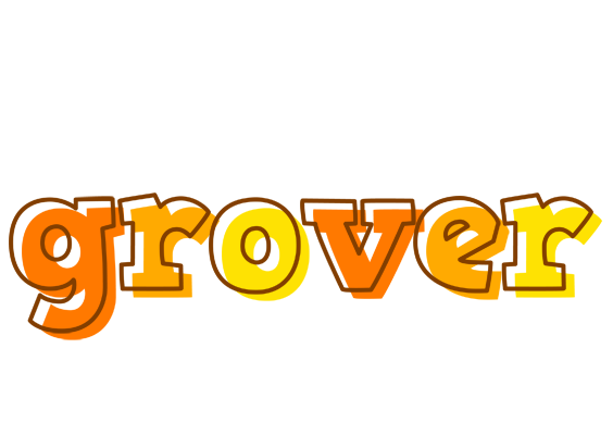 Grover desert logo
