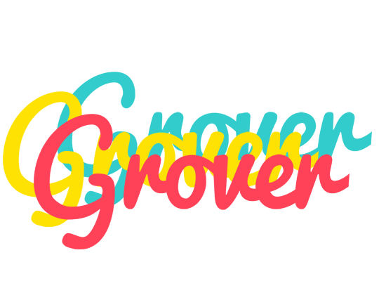 Grover disco logo