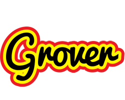 Grover flaming logo