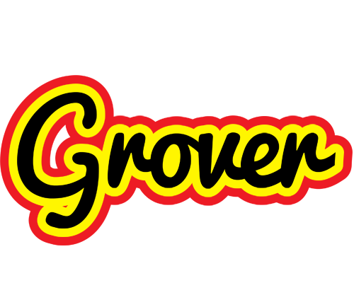 Grover flaming logo