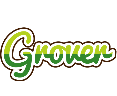 Grover golfing logo