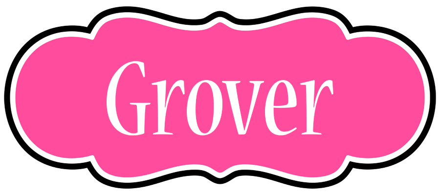 Grover invitation logo