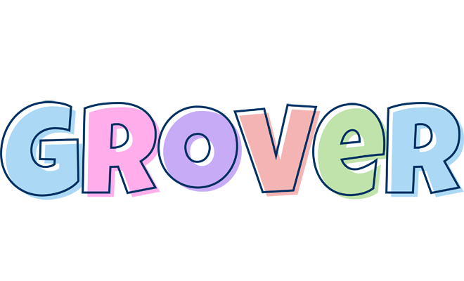Grover pastel logo