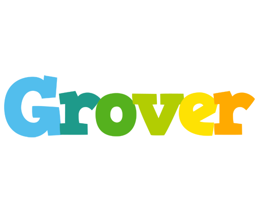 Grover rainbows logo
