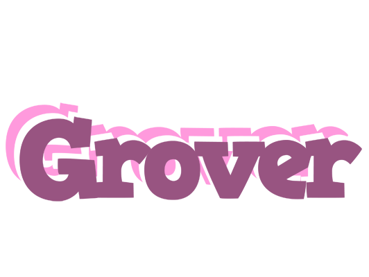 Grover relaxing logo