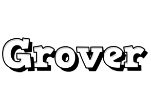 Grover snowing logo