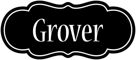 Grover welcome logo