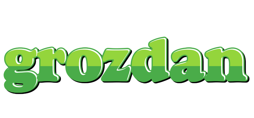 Grozdan apple logo