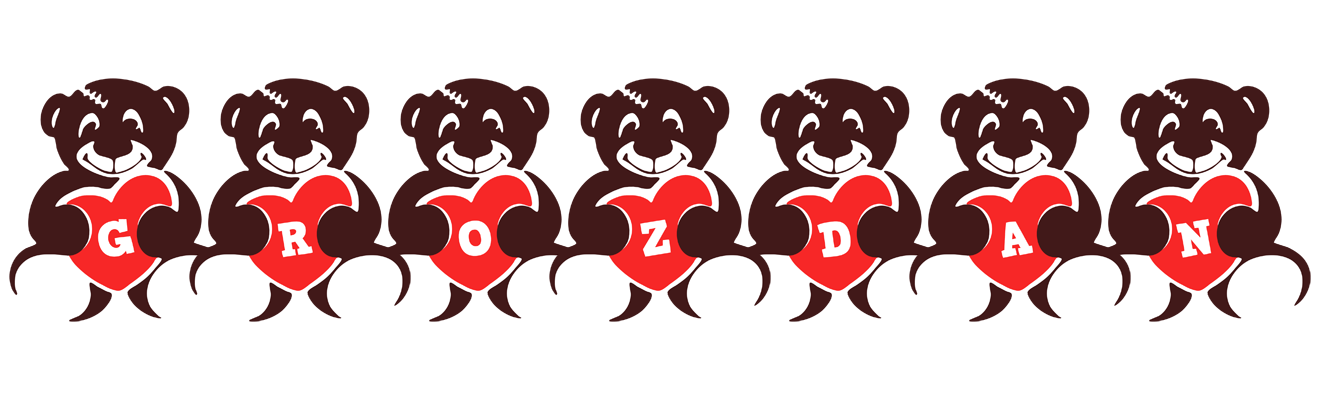 Grozdan bear logo