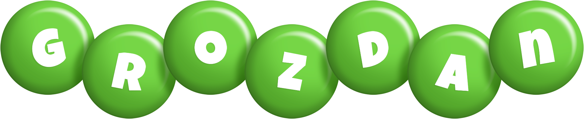 Grozdan candy-green logo