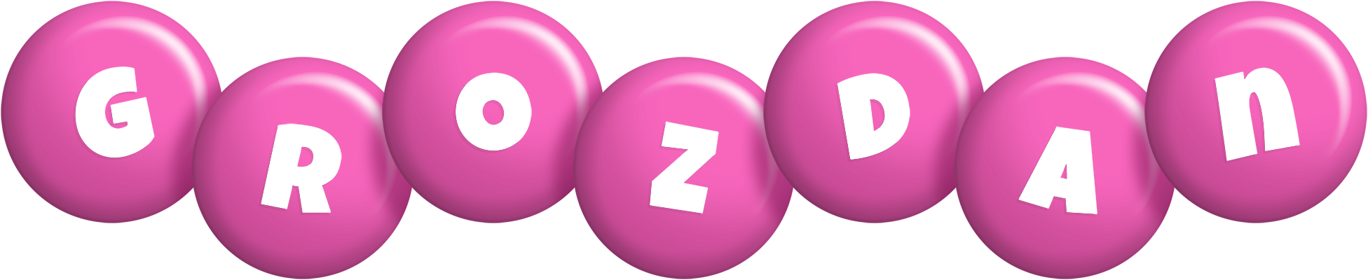 Grozdan candy-pink logo