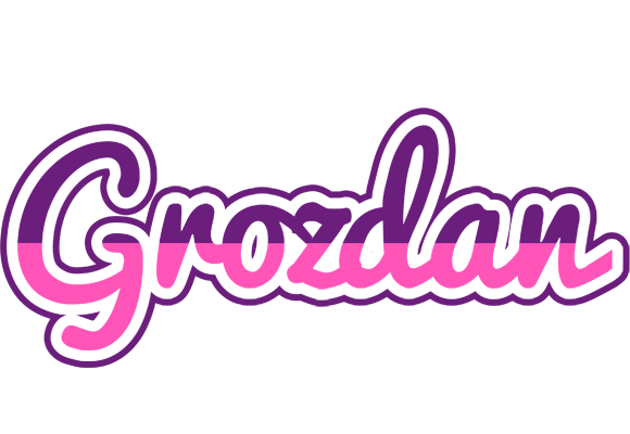 Grozdan cheerful logo