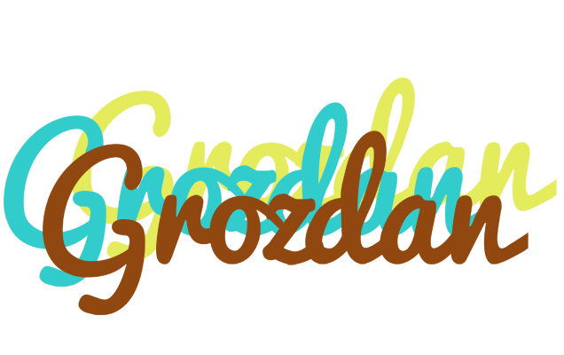 Grozdan cupcake logo