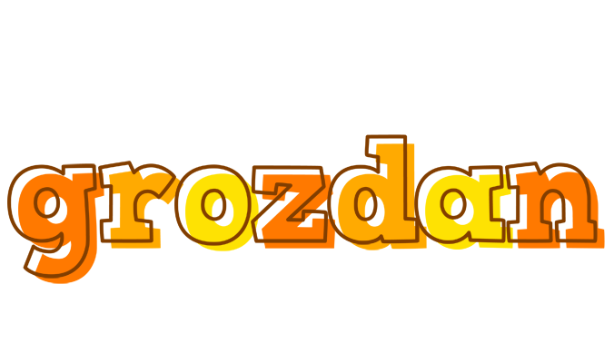 Grozdan desert logo