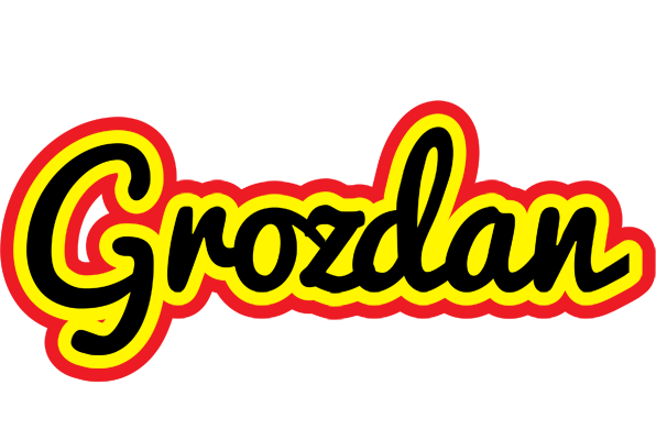 Grozdan flaming logo