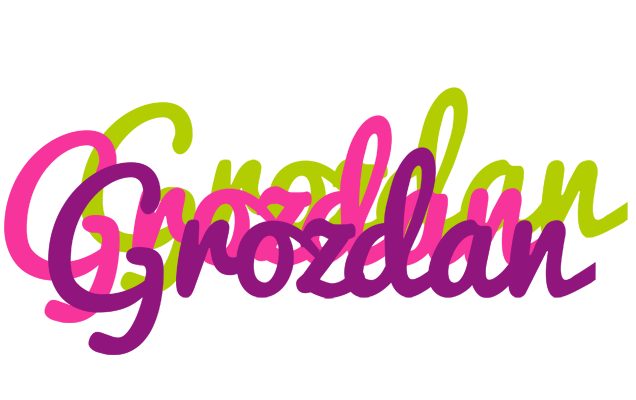 Grozdan flowers logo